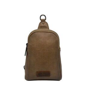Wrangler Brown Crossbody Sling Bag